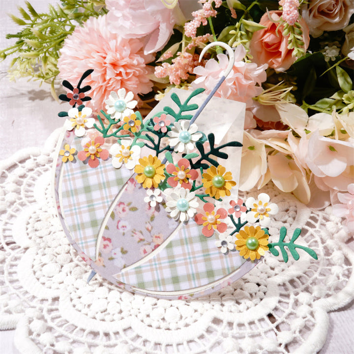 Kokorosa Metal Cutting Dies With Flowers in the Umbrella