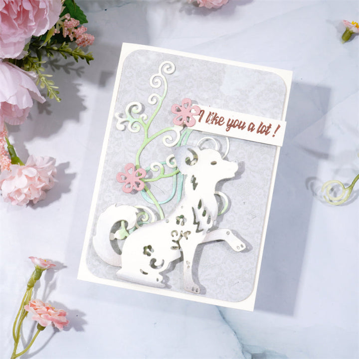 Kokorosa Metal Cutting Dies With Little Puppy