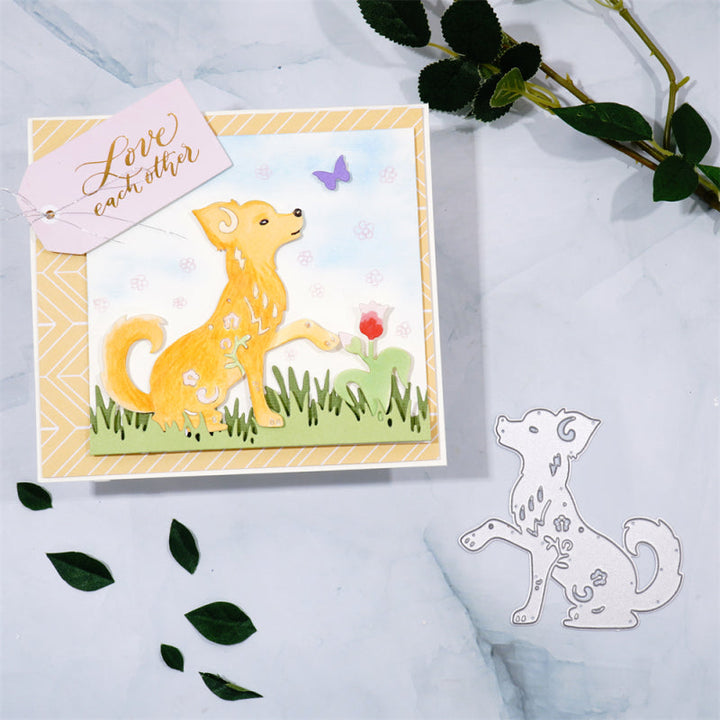 Kokorosa Metal Cutting Dies With Little Puppy