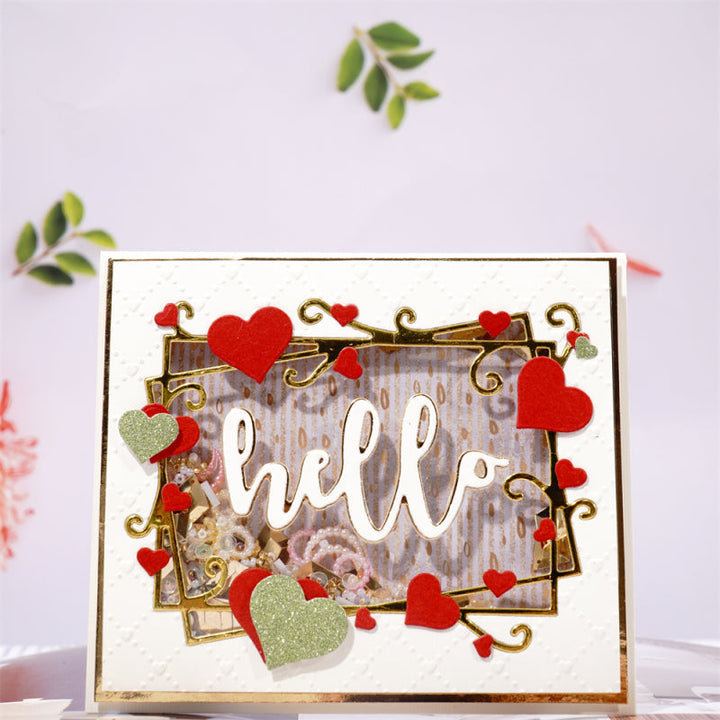 Kokorosa Metal Cutting Dies With Love Photo Frame