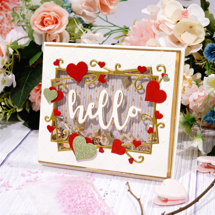 Kokorosa Metal Cutting Dies With Love Photo Frame