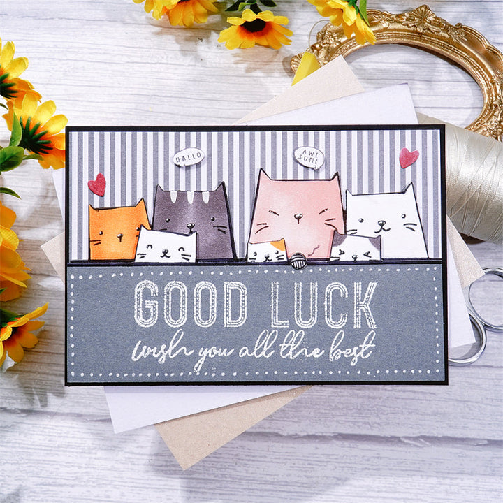 Kokorosa Metal Cutting Dies With Lovely Pets Border