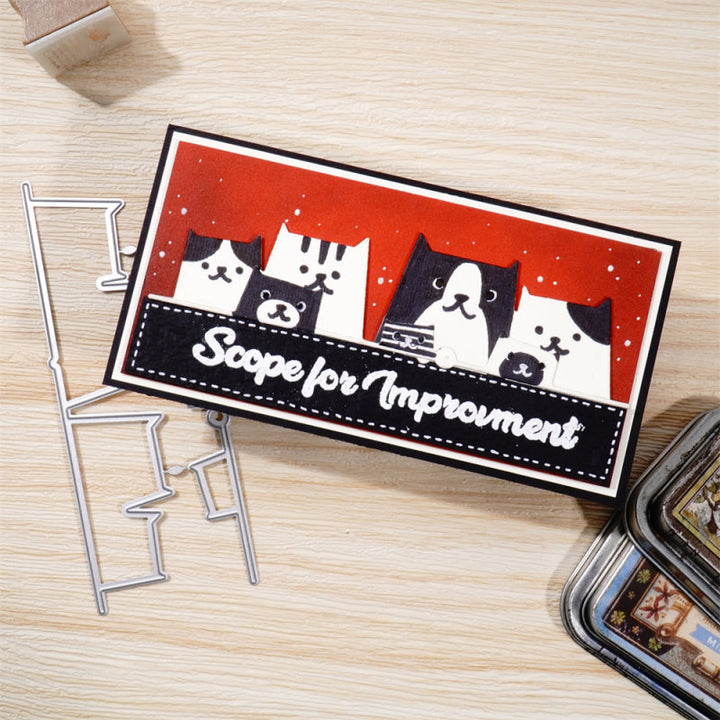 Kokorosa Metal Cutting Dies With Lovely Pets Border