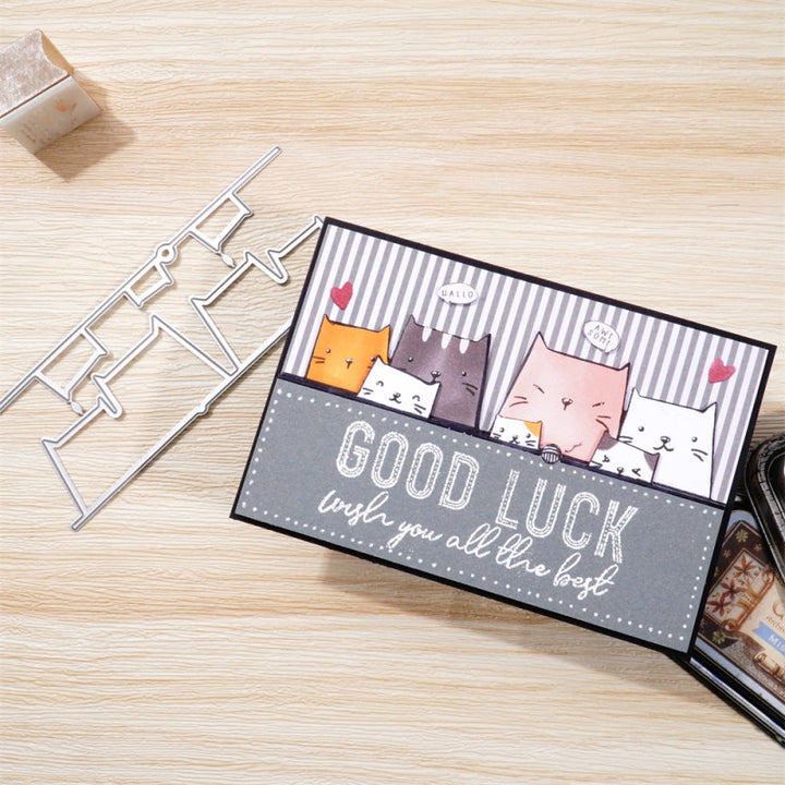 Kokorosa Metal Cutting Dies With Lovely Pets Border