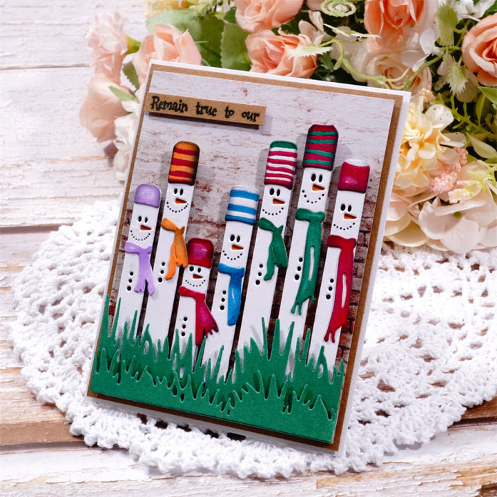 Kokorosa Metal Cutting Dies With Slim Snowman