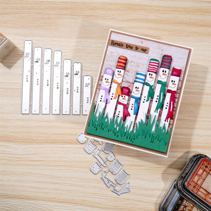 Kokorosa Metal Cutting Dies With Slim Snowman