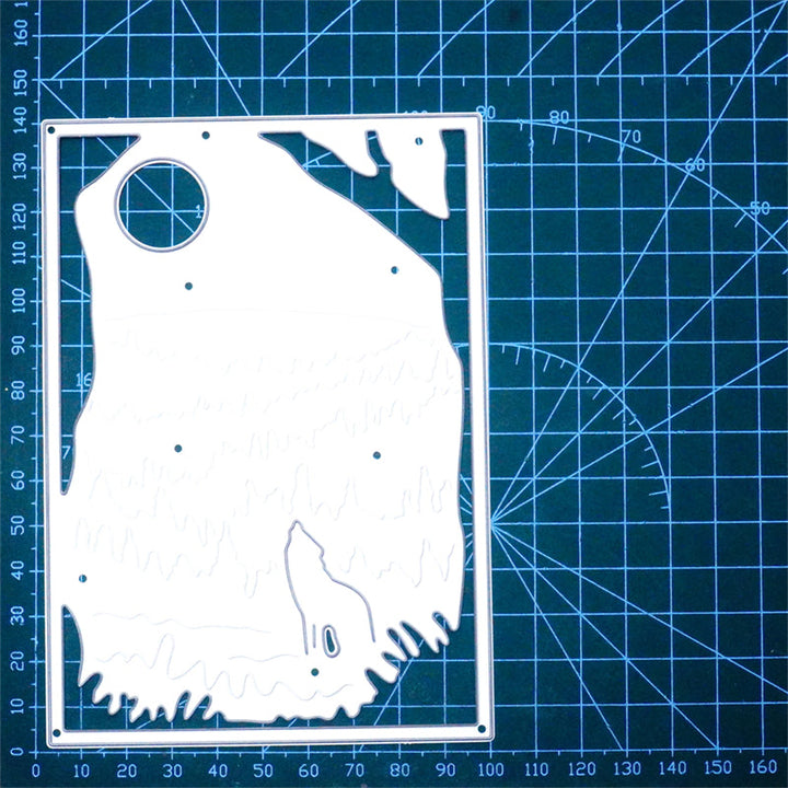 Kokorosa Metal Cutting Dies With The Forest Background Board