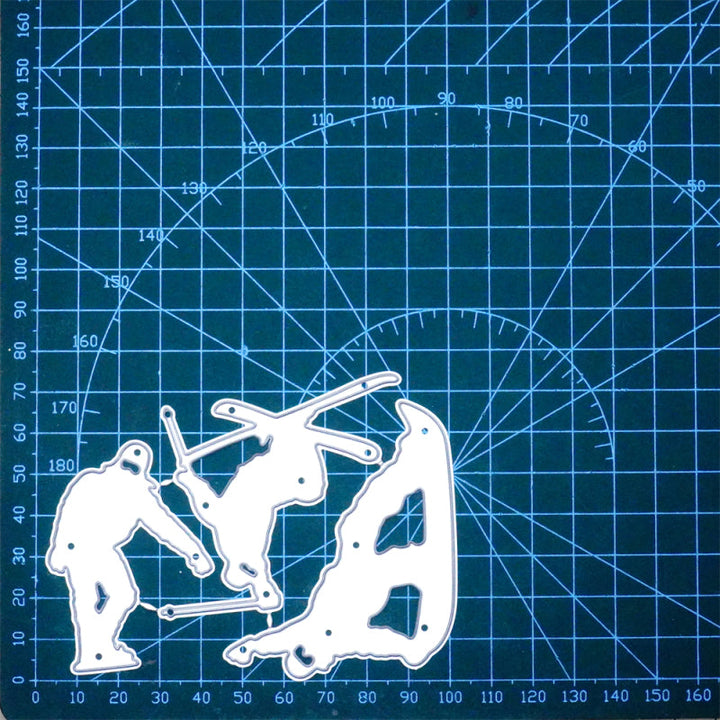 Kokorosa Metal Cutting Dies With The Skating Boy
