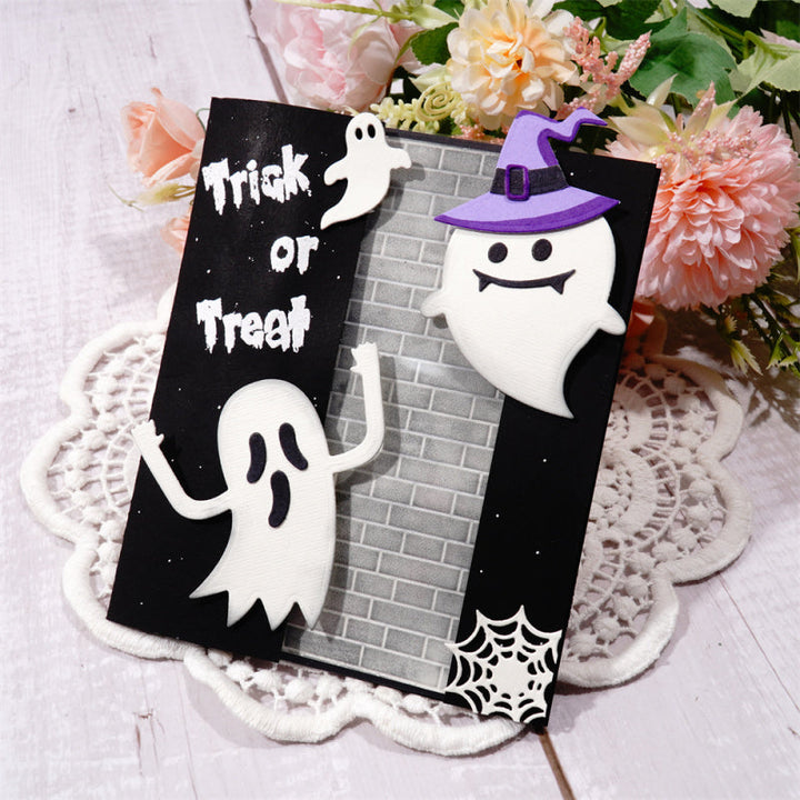 Kokorosa Metal Cutting Dies With Two Naughty Ghosts