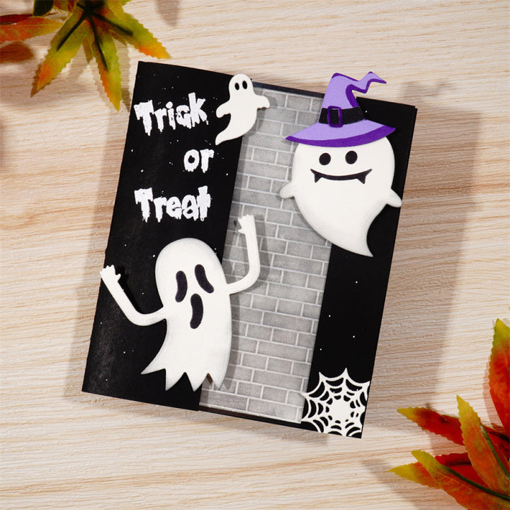 Kokorosa Metal Cutting Dies With Two Naughty Ghosts