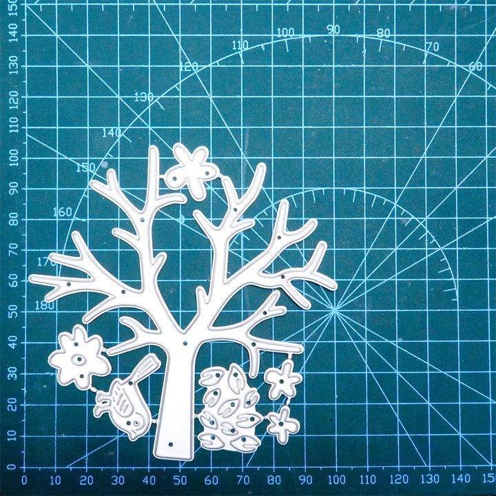 Kokorosa Metal Cutting Dies with Bird On Tree