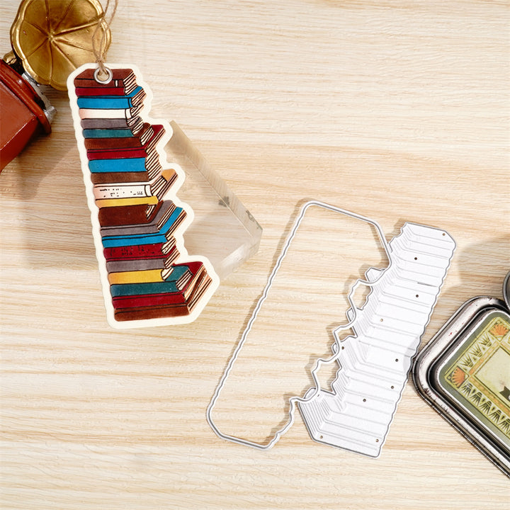 Kokorosa Metal Cutting Dies with Book Pile