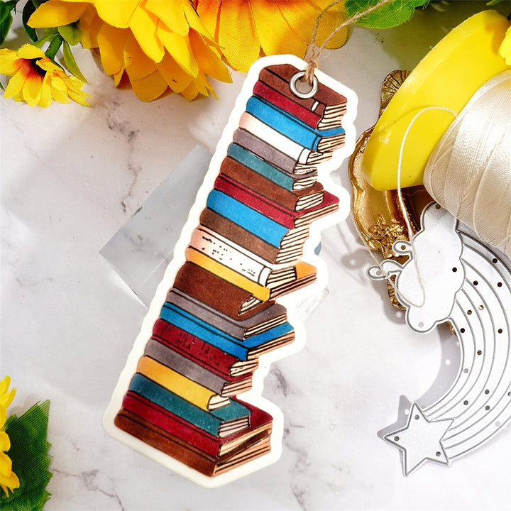 Kokorosa Metal Cutting Dies with Book Pile