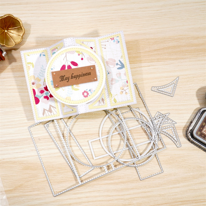 Kokorosa Metal Cutting Dies with Collapsible Borders