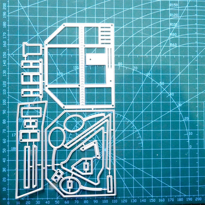 Kokorosa Metal Cutting Dies with Deluxe Detached Villa
