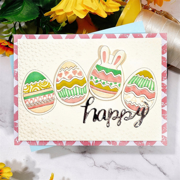 Kokorosa Metal Cutting Dies with Easter Eggs