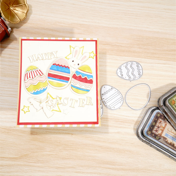 Kokorosa Metal Cutting Dies with Easter Eggs