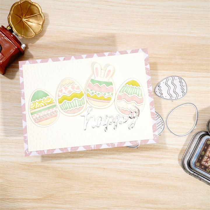 Kokorosa Metal Cutting Dies with Easter Eggs