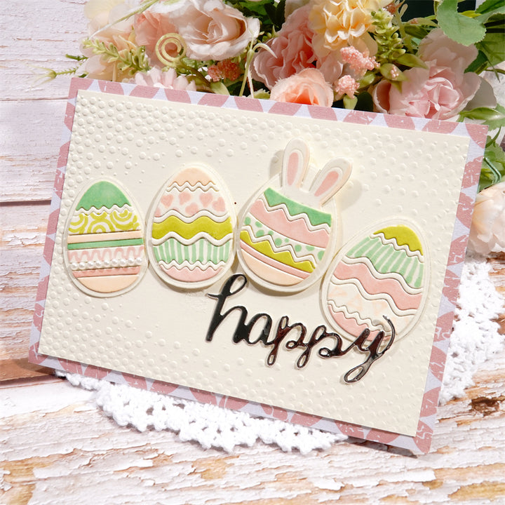 Kokorosa Metal Cutting Dies with Easter Eggs