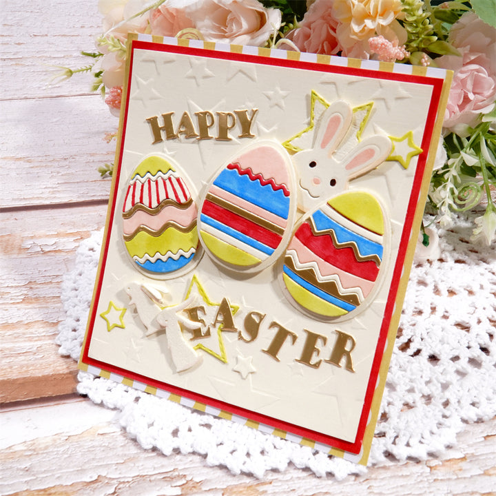 Kokorosa Metal Cutting Dies with Easter Eggs