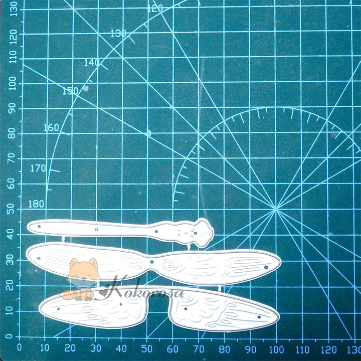 Kokorosa Metal Cutting Dies with Flying Dragonfly