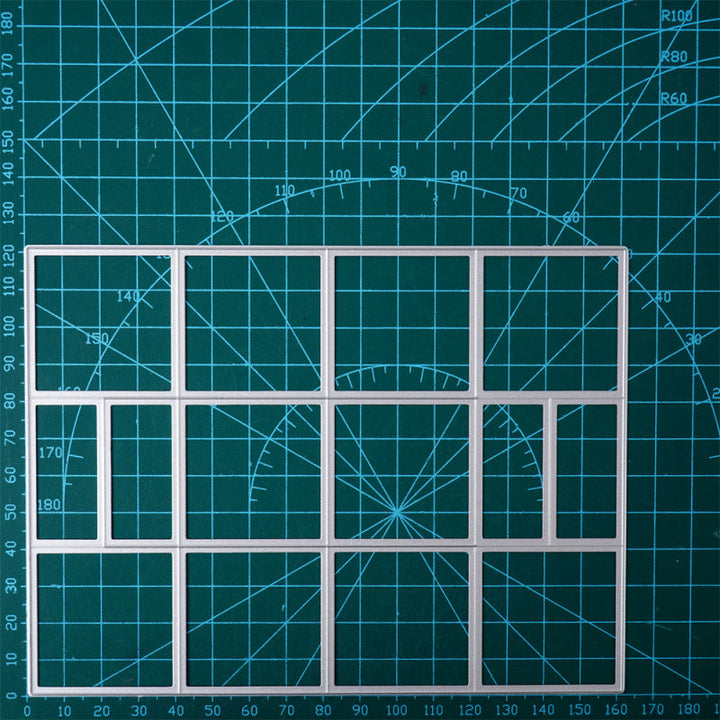 Kokorosa Metal Cutting Dies with Folded Geometric Border