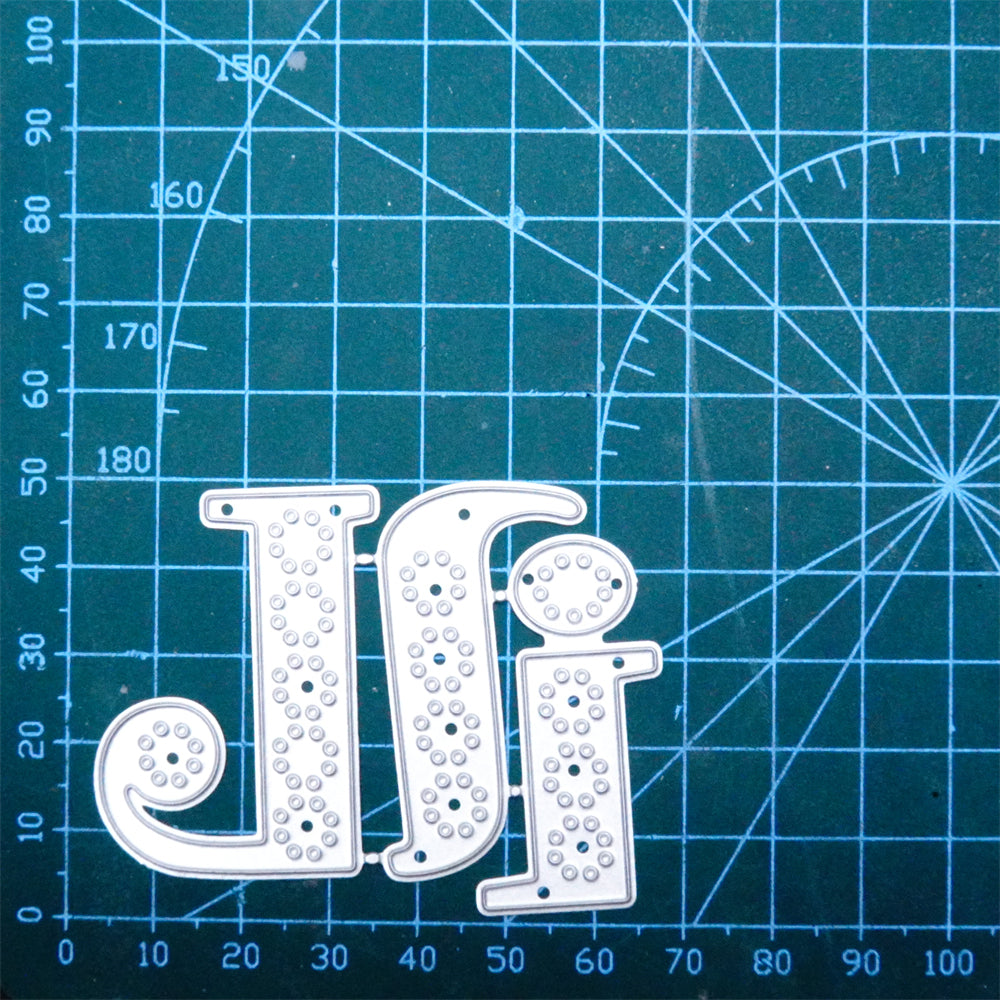 Kokorosa Metal Cutting Dies with "Hi" Word