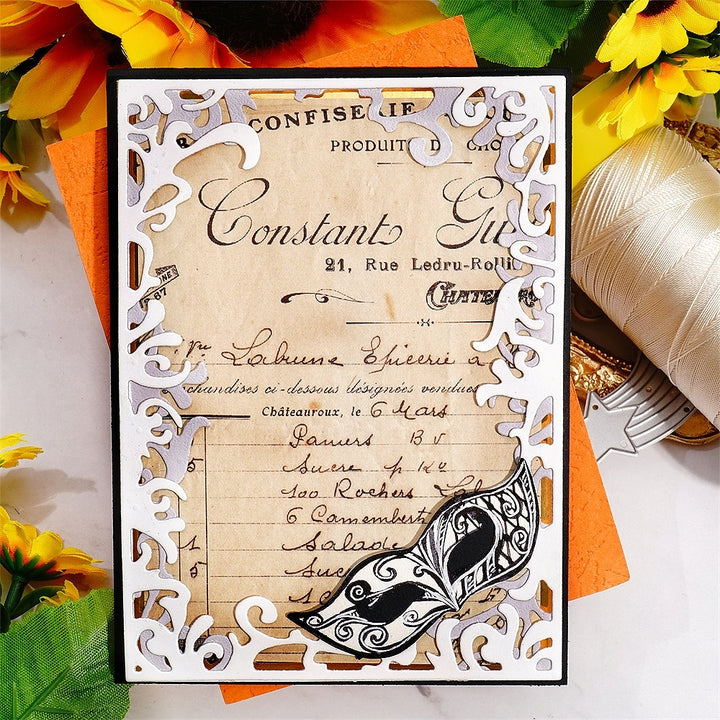 Kokorosa Metal Cutting Dies with Masquerade Background Board