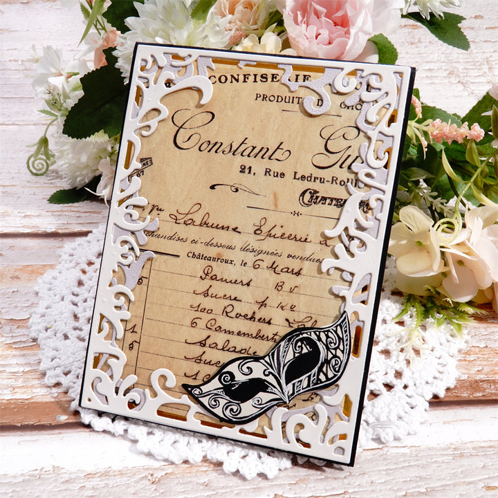 Kokorosa Metal Cutting Dies with Masquerade Background Board