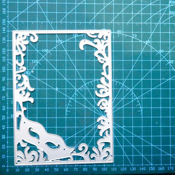 Kokorosa Metal Cutting Dies with Masquerade Background Board