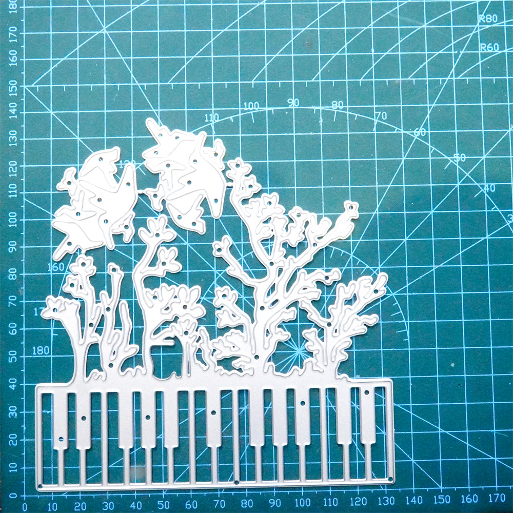 Kokorosa Metal Cutting Dies with Nature's Piano