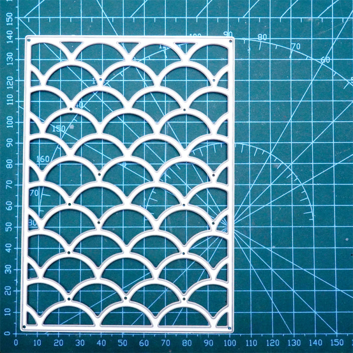Kokorosa Metal Cutting Dies with Sparkling Fish Scale