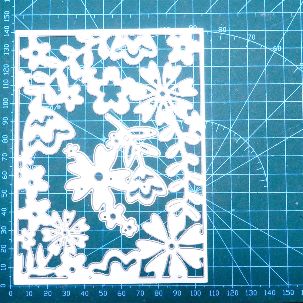 Kokorosa Metal Cutting Dies with Spring Theme Background Board
