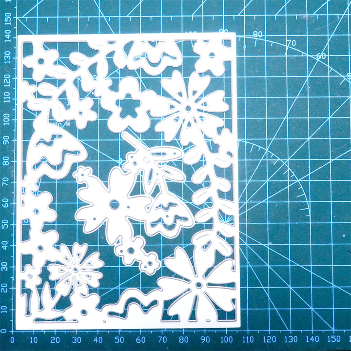 Kokorosa Metal Cutting Dies with Spring Theme Background Board