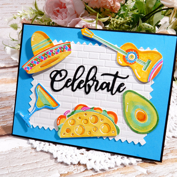 Kokorosa Metal Cutting Dies with Summer Beach Theme Board