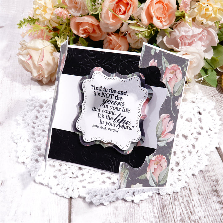 Kokorosa Metal Cutting Dies with Symmetrical Shaped Borders