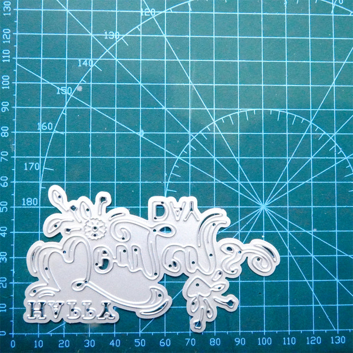 Kokorosa Metal Cutting Dies with “Happy Women‘s Day’” Words