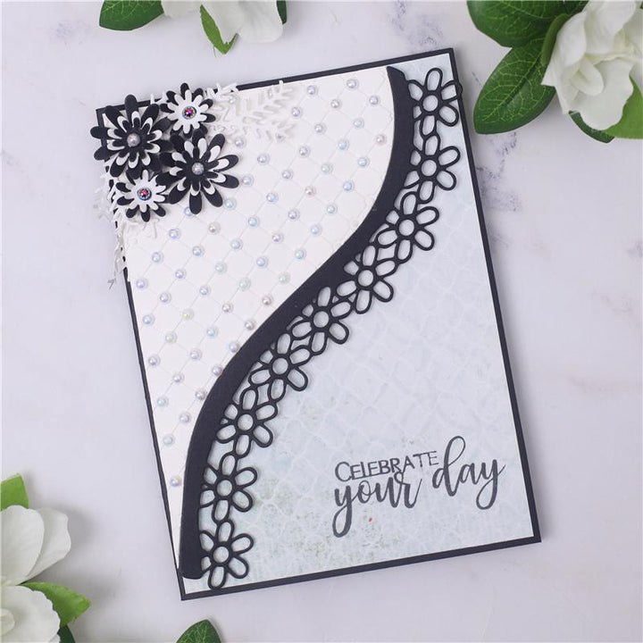 Kokorosa Six Petals Flower Wave Metal Cutting Dies