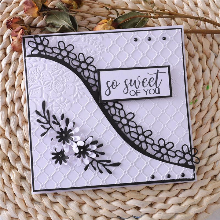 Kokorosa Six Petals Flower Wave Metal Cutting Dies