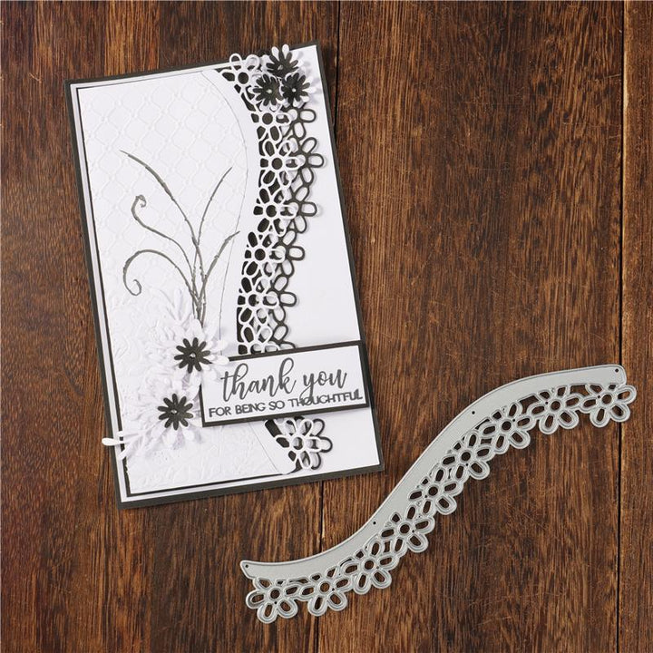Kokorosa Six Petals Flower Wave Metal Cutting Dies
