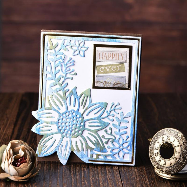 Kokorosa Sunflower Frame Metal Cutting Dies