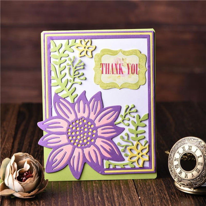 Kokorosa Sunflower Frame Metal Cutting Dies