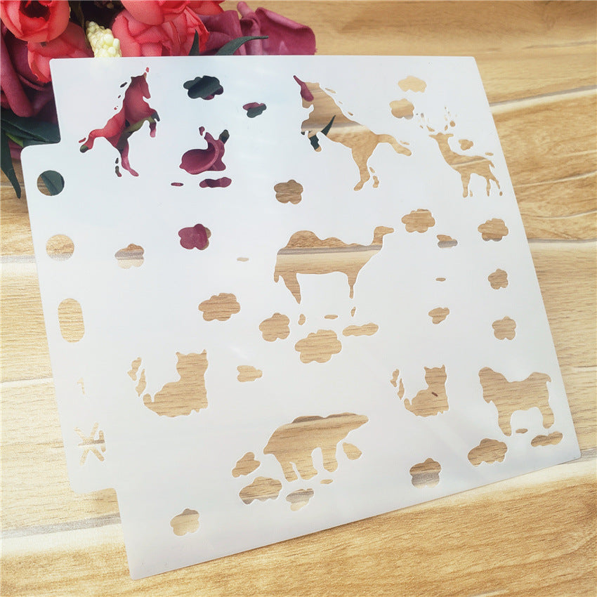 Kokorosa Unicorn DIY Painting Hollow Stencil – kokorosastudio.com