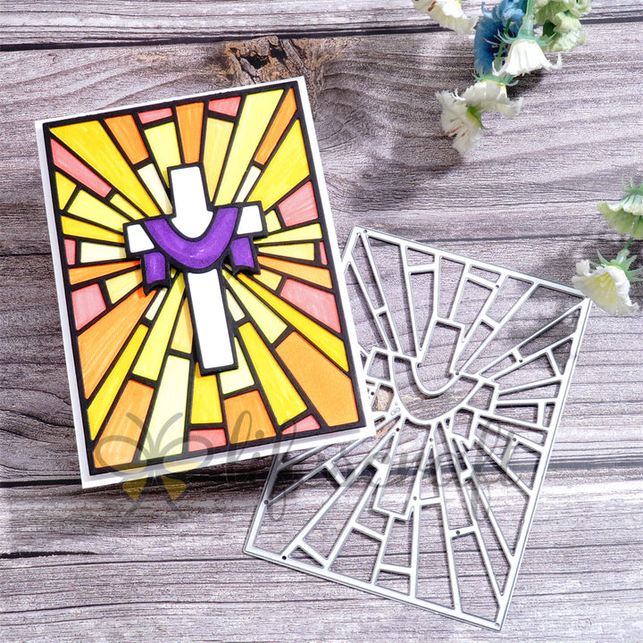 Kokorosa Metal Cutting Dies with Cross Background Board