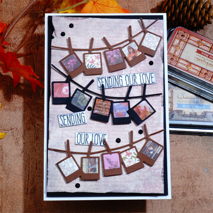 Kokorosa Metal Cutting Dies with Photo Wall