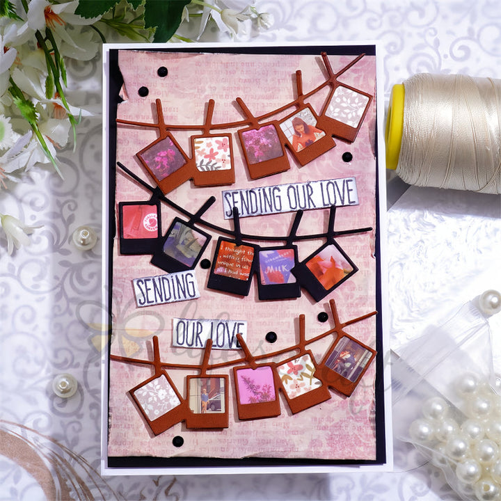 Kokorosa Metal Cutting Dies with Photo Wall