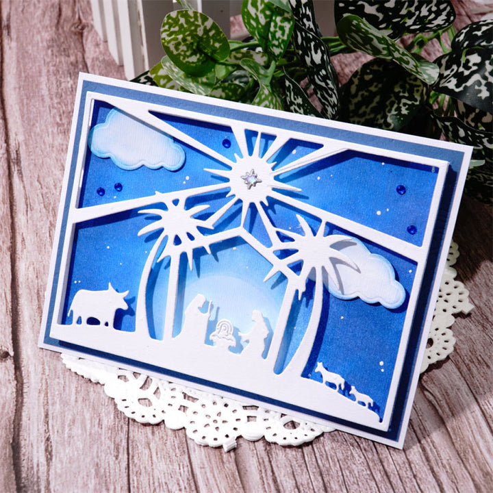 Kokorosa Metal Cutting Dies with Prayer Background Board