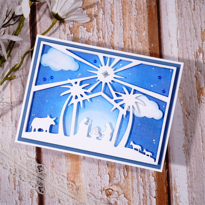 Kokorosa Metal Cutting Dies with Prayer Background Board