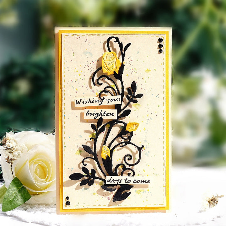 Kokorosa Metal Cutting Dies with Thorny Rose