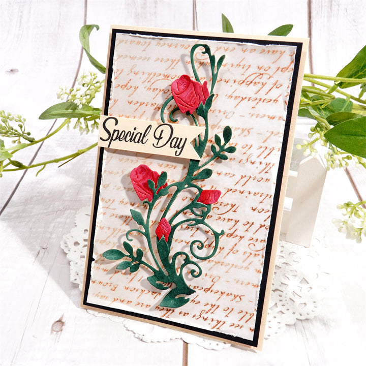 Kokorosa Metal Cutting Dies with Thorny Rose